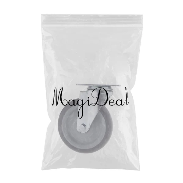 Efficient Maxbell 1Pc Heavy Duty 5inch Rubber Base Swivel Castor Trolley Furniture Caster Expertly Made