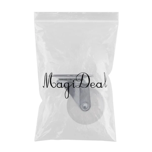 Exclusive Maxbell Universal Rotating Wheels 1.5'' Furniture Wheels White Wheels PP Nylon Double Roller Wheel for Wheelchair Platform Minimalist