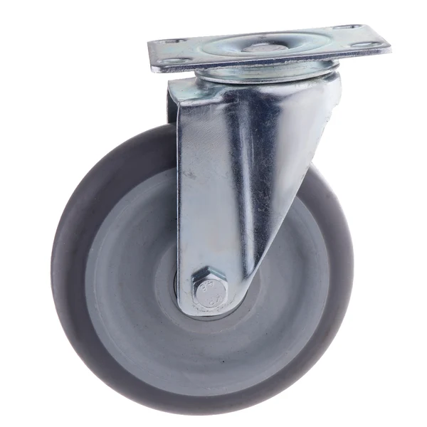 Practical Maxbell 1Pc Heavy Duty 5inch Rubber Base Swivel Castor Trolley Furniture Caster Outstanding