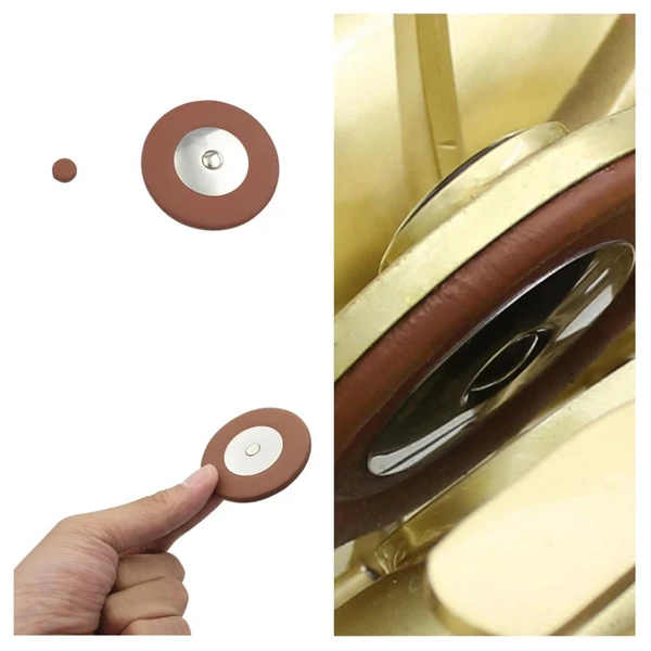 Fast Maxbell Pack of 26 Alto Saxophone Pads Sax Leather Pads for Saxophone Sax Accessory Selected