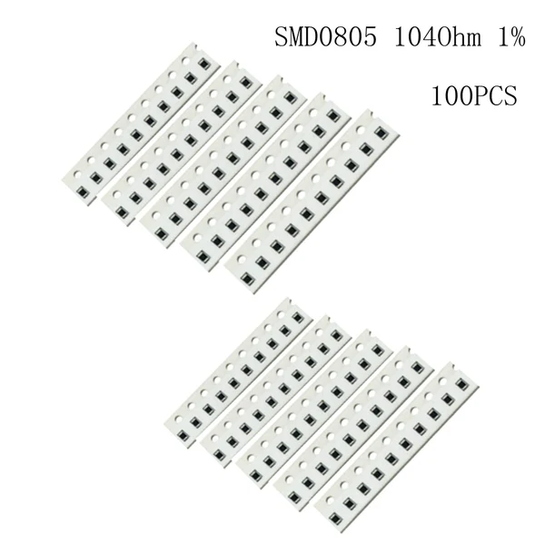 High-Quality Maxbell 100Pcs SMD0805 104 SMD Chip Resistors 100K Ohm 1 8W 1 Reusable