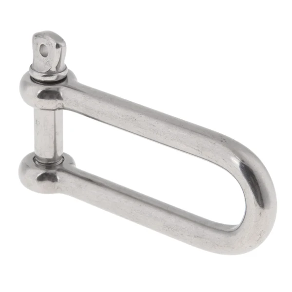 Premium Material Maxbell 1 2 Inch Boat Marine 304 Stainless Steel Long Anchor D Shackle with Pin Crafted