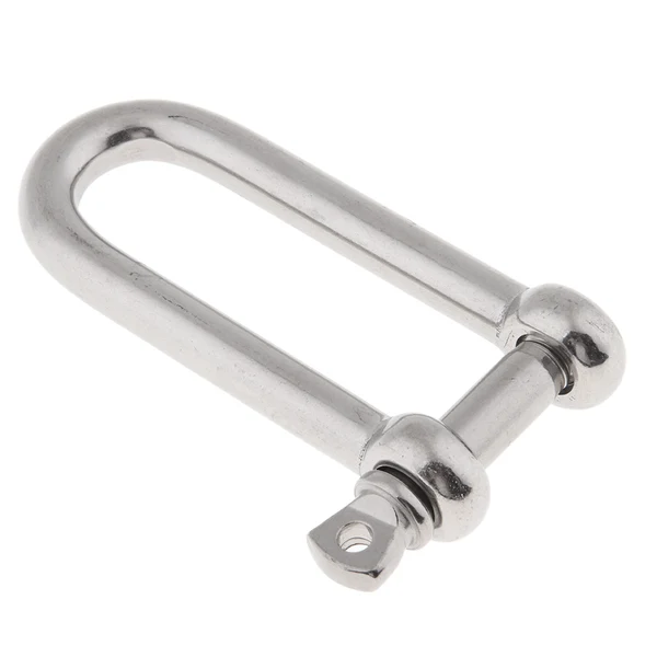 Luxury Maxbell 3 8 Inch Boat Marine 304 Stainless Steel Long Anchor D Shackle with Pin Specialty