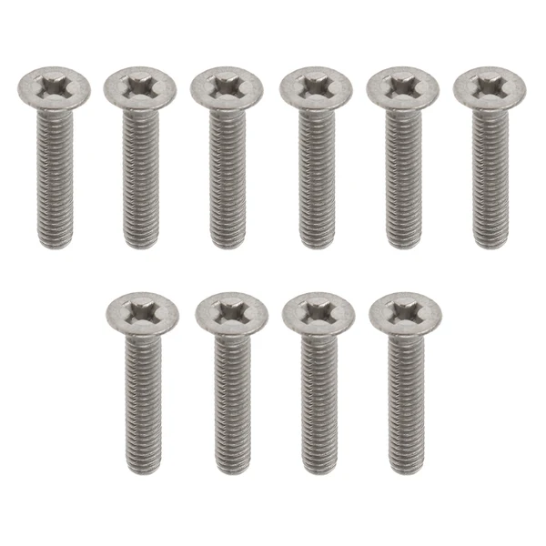 Healthy Maxbell 10 Pcs M3 x 10mm 1 4 Inch Flat Head Grade 1 GR1 Titanium Machine Screws Phillips Drive Pitch 0.7 Sustainable