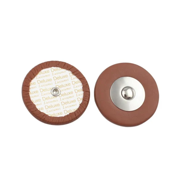 Practical Maxbell 28pcs Soprano Saxophone Pads Sax Leather Pads for Saxophone Accessory Premium