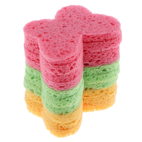 Prestigious Maxbell 10pcs Facial Wash Makeup Remover Face Cleanser Sponge Puffs Exfoliator Scrub Casual