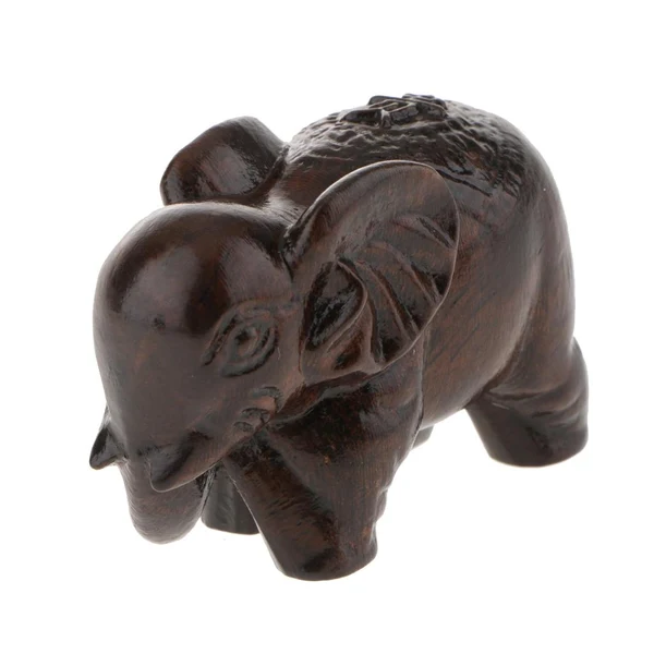 Authentic Maxbell Maxbell Wood Buddha Statue Figurine India Buddist Statue Craft Ornament Elephant Lightweight