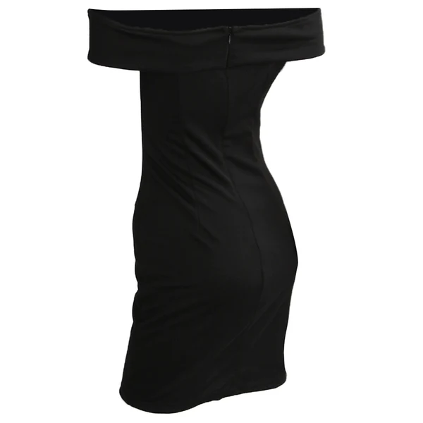 Original Maxbell Womens Sexy Off Shoulder Bodycon Evening Party Club Bandage Dress M Black Specialty