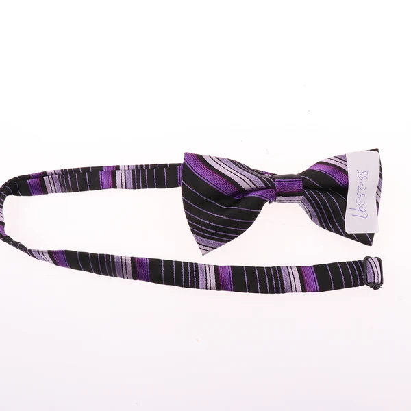 Solid Maxbell Men Tuxedo Bowtie Pre-tied Neckties with Adjustable Strap Purple Strips Exceptional