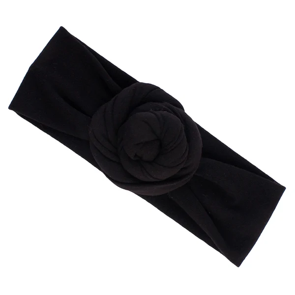 Healthy Maxbell Cute Kids Girl Baby Toddler Knot Headband Hair Band Accessories Headwear Black High-Quality