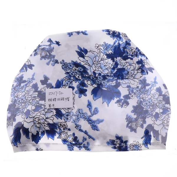 Traditional Maxbell Women Bow Headscarf Sleeping Bonnet Hair Wrap Silk Cap Headwear Blue Crafted