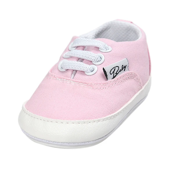 Sophisticated Maxbell Baby Canvas Shoes Baby Soft Bottom Walking Shoes Antislip Shoes L Pink Comfortable