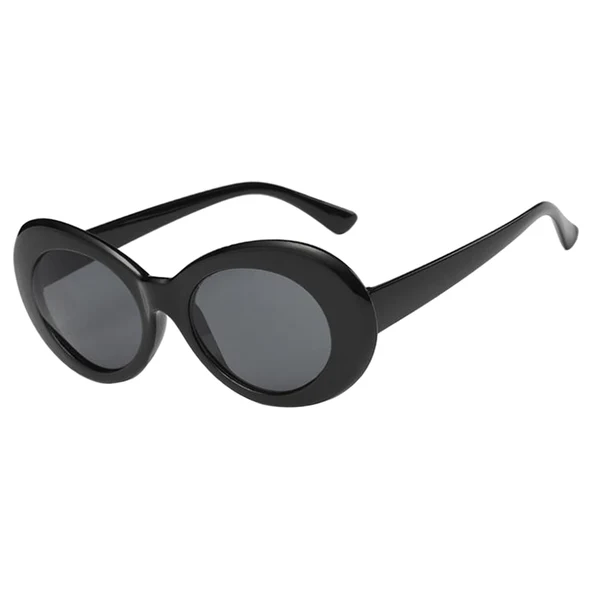 Minimalist Maxbell Vintage Retro Women Men Glasses Round Mirror Lens Sunglasses Black Breathable