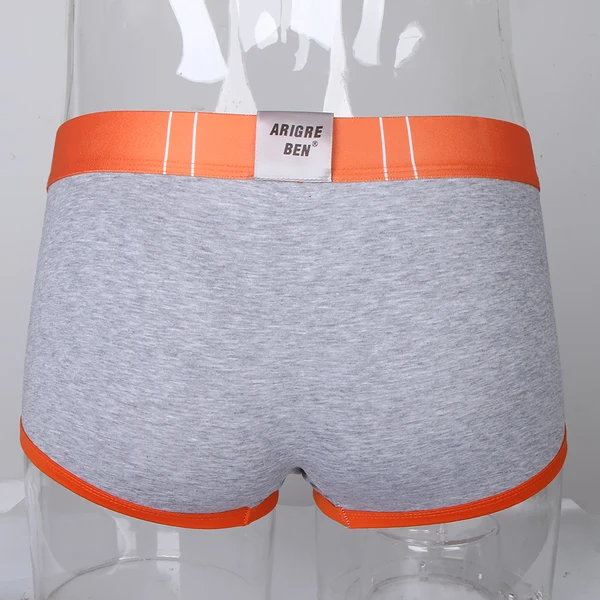 Soft Maxbell Men Briefs Mesh Bulge Pouch Boxers Underwear Shorts Male Panties M Gray Fine Crafted