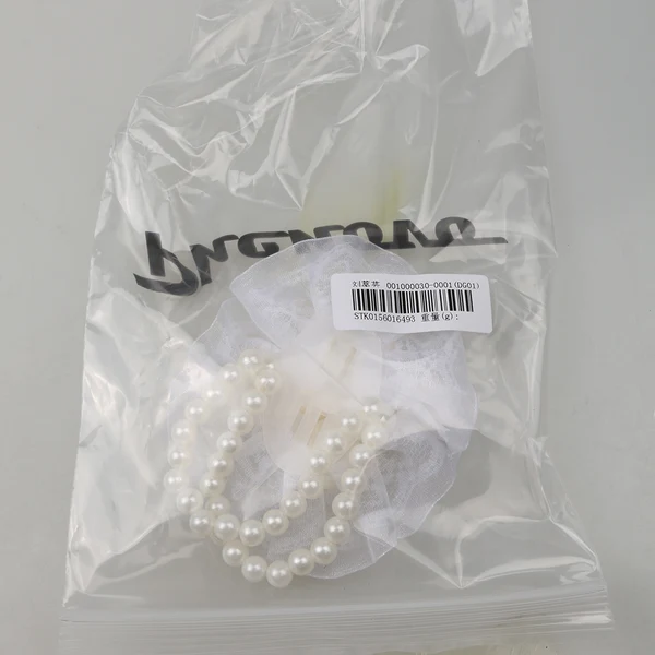 Crafted Maxbell Bridal Prom Party Wrist Corsage Pearl Lace Bracelet Hand Flower Beige Relaxed