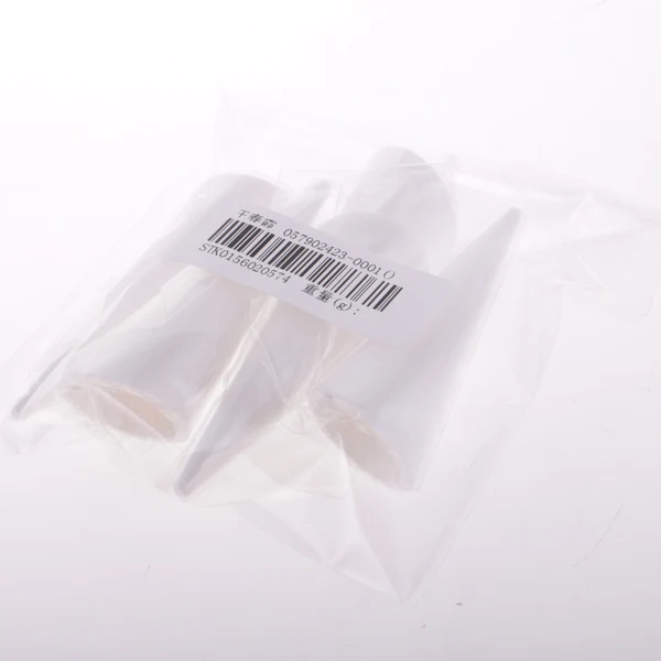Smooth Maxbell 5 Piece Plastic Finger Cone Ring Stand Jewelry Display Holder Showcase White Refined