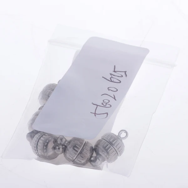 Refined Maxbell 5 Sets Round Ball Brass Magnetic Clasps Jewelry Finding Silver Pure