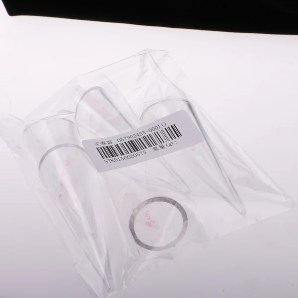 High-End Maxbell 5 Piece Plastic Finger Cone Ring Stand Jewelry Display Holder Showcase Clear World-Class