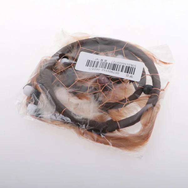 Exclusive Maxbell 18.5 Traditional Dream Catcher with Feathers Wall Car Hanging Ornamen Brown Superior