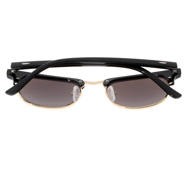 Unique Maxbell Retro Fashion Semi-rimless Metal Frame Sunglasses Outdoor Eyewear Green Powerful