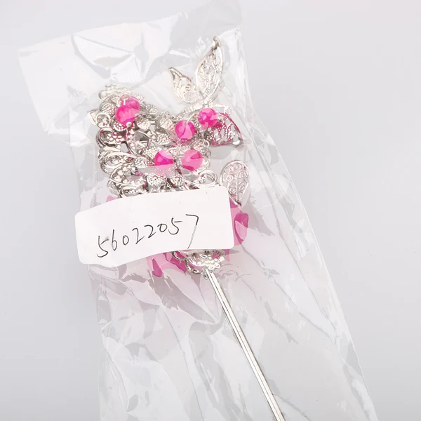 Artisan Maxbell Classical Vintage Tassel Chinese Hair Stick Hair Chopsticks Hairpin Rose Red Original
