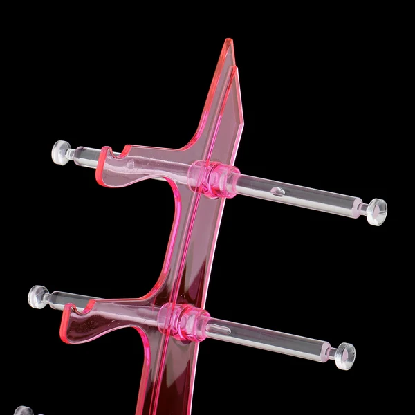 Authentic Maxbell 5 Pairs Sunglasses Holder Rack Glasses Show Display Stand Organizer Pink Artisan
