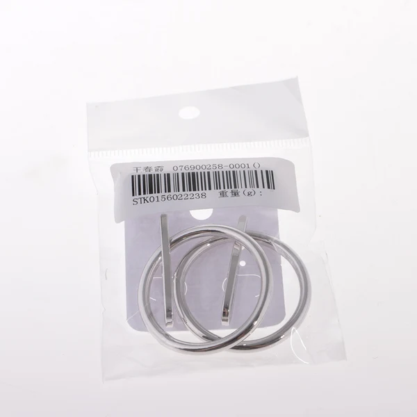 Reusable Maxbell Round Loops Drop Dangle Earrings Geometric Fashion Ear Studs Jewelry Silver Exceptional