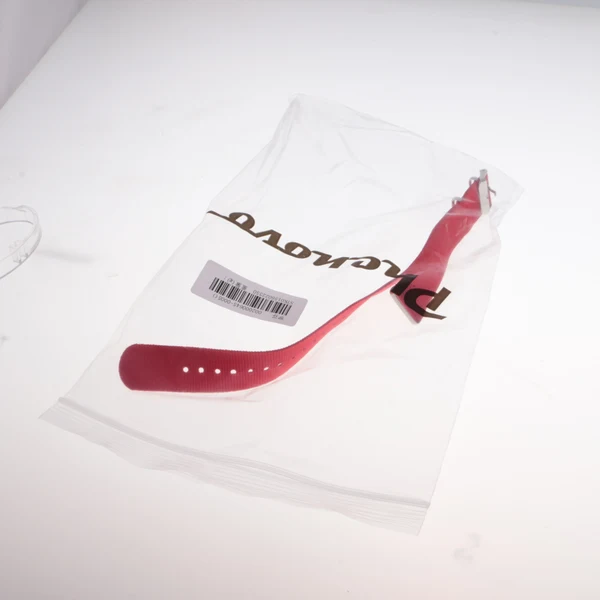 Consistent Maxbell Woven Nylon Watch Strap Wristwatch Band Stainless Steel Buckle Red 20mm Trendy