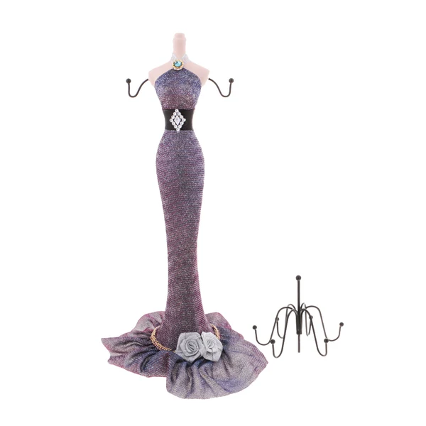 Traditional Maxbell Charm Elegant Mannequin Jewelry Organizer Display Stand Hanging Model 1 Official