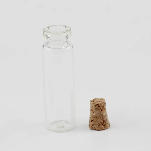 Convenient Maxbell 10 Pieces Mini Glass Bottle Jars Vials Wish Bottle Wishing Bottles 40 x12mm Official