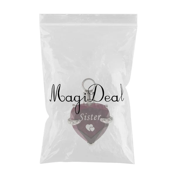 Original Design Maxbell Heart Cremation Urn Pendant for Ashes Urn Jewelry Memorial Necklace Sister Safe