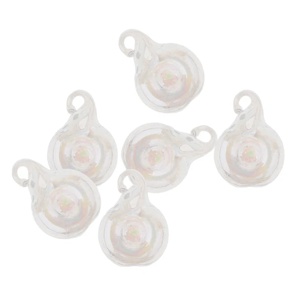 Superior Maxbell 6 Pieces Mini Small Wishing Rainbow Glass Bottle Pendant XO Wine Bottle Sustainable