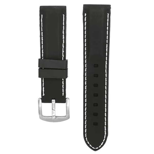 Original Design Maxbell Men Black Silicone Rubber Sport Wrist Watch Band Strap 20mm Durable
