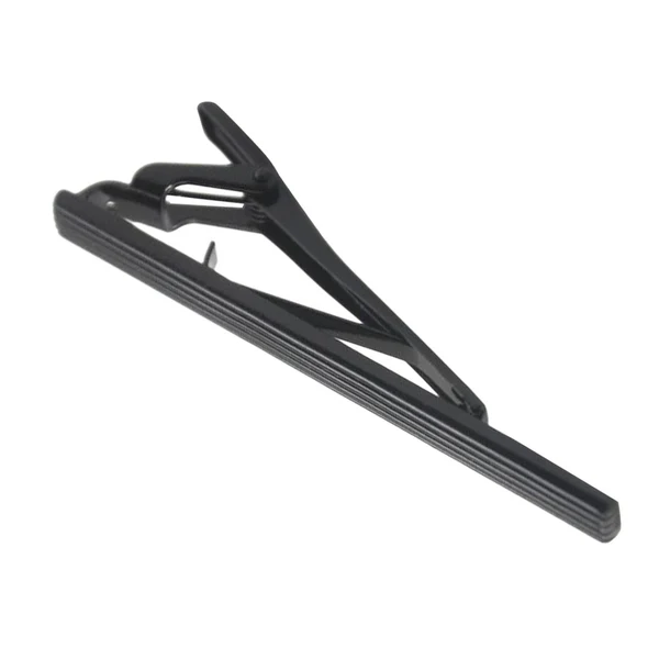 Durable Maxbell Men's Luxury Tie Clip Classic Bar Clasp Business Suit Accessories Black Convenient