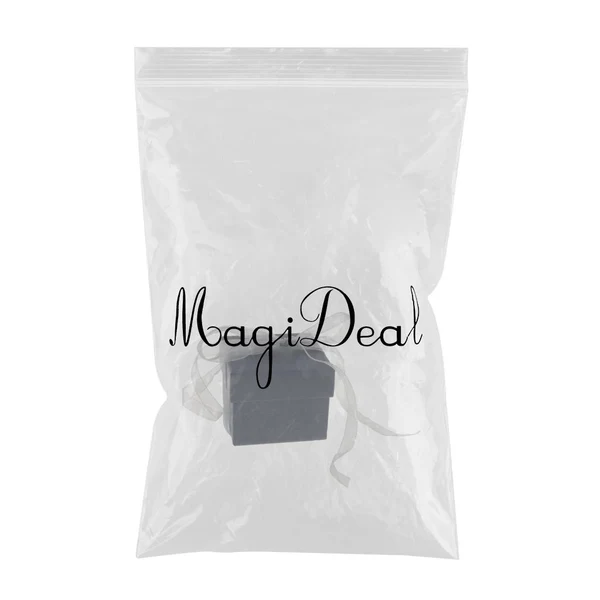 Specialty Maxbell Paper Gift Removable Cushion Storage Jewelry Box with Ribbon Gray Pillow Smooth