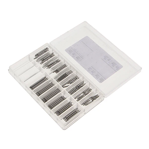 World-Class Maxbell 150 Pieces Stainless Steel Watch Band Spring Bars Strap Link Pins Tool 1.8mm Crafted