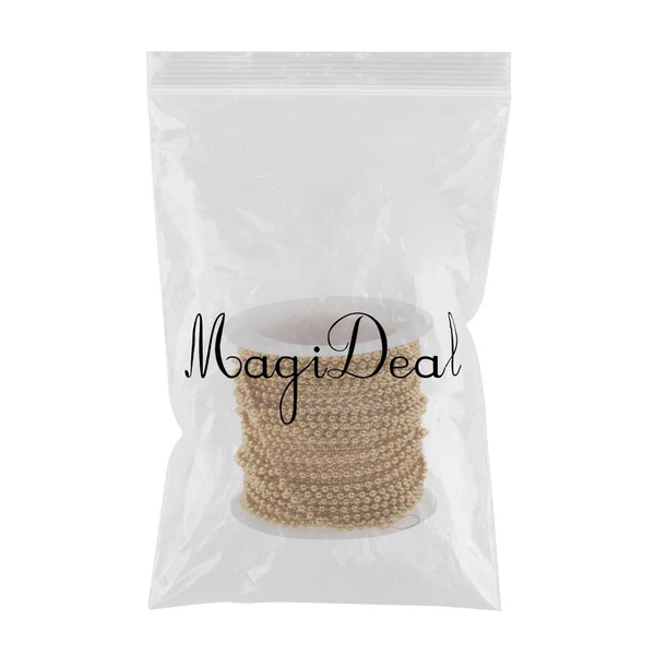 Flexible Maxbell Stainless Steel Chain Bulk for Jewelry Making DIY Gold Cable Chain High-Grade