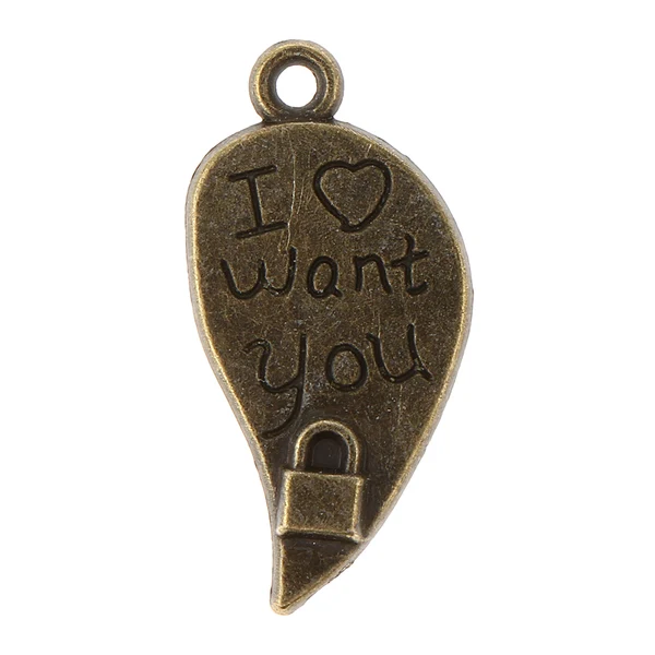 Long-Lasting Maxbell 50 Pieces Vintage Lock Key Charms Pendant Jewelry Making Antique Bronze Lock Enhanced
