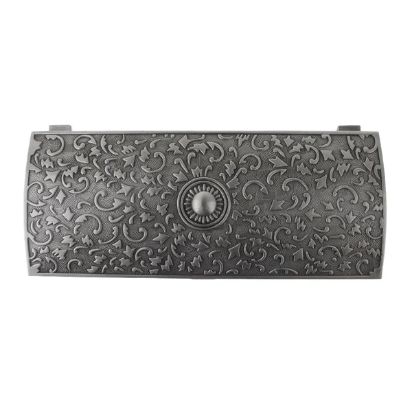 Reusable Maxbell Metal Vintage Flower Carved Jewelry Box Trinket Case Jewellery Storage L Next-Generation