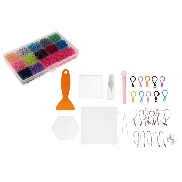 High-Grade Maxbell 13 Grids Aqua Loose Beads Handmade 3D Puzzle Educational Toy Kid Gift Effective