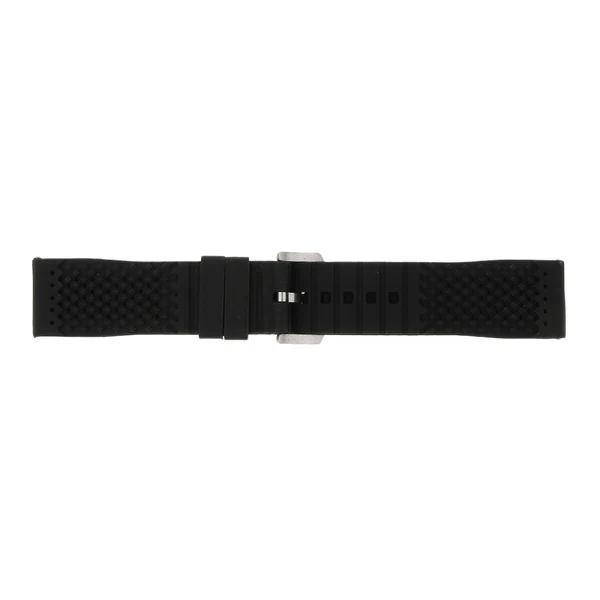 Responsible Maxbell Silicone Watch Bands Soft Rubber Watch Strap Waterproof 24mm Exclusive