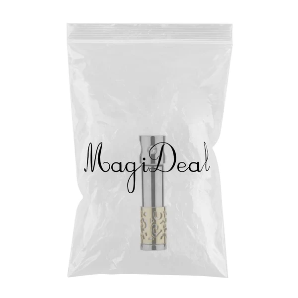 Environmentally Friendly Maxbell Cylinder Tube Bar Stainless Steel Urn Cremation Keepsake Pendant Golden Artisan