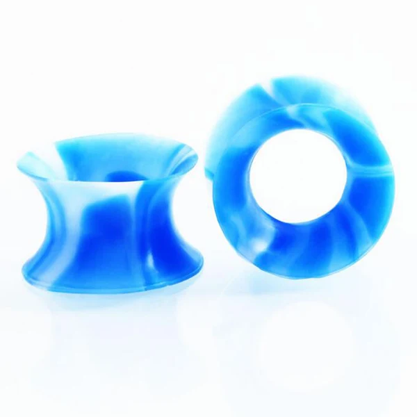 Expertly Made Maxbell 11 Pairs Flexible Silicone Flared Plugs Tunnel Ear Gauge Stretching 10mm Versatile