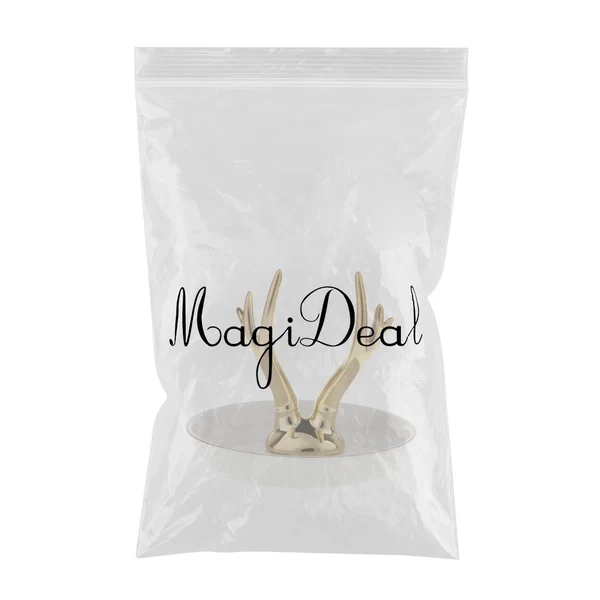 Next-Generation Maxbell Ceramic Ring Holder Dish Jewelry Organizer Tray White Dish Antlers Elite