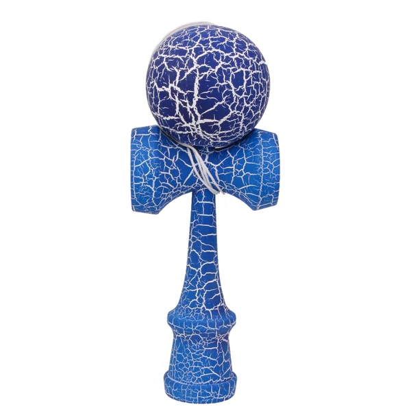 Reusable Maxbell Wooden Crack Paint Kendama Toys- Blue Minimalist