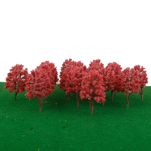 Fine Crafted Maxbell 20PCS Model Trees Layout Train Railway Raiload Landscape Scenery 1 150 Quality