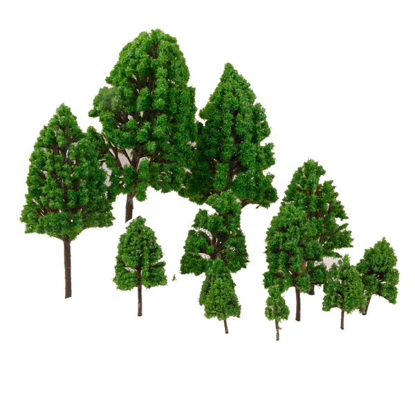 Exclusive Maxbell 12pcs Green Model Trees 1 50-1 500 Elite