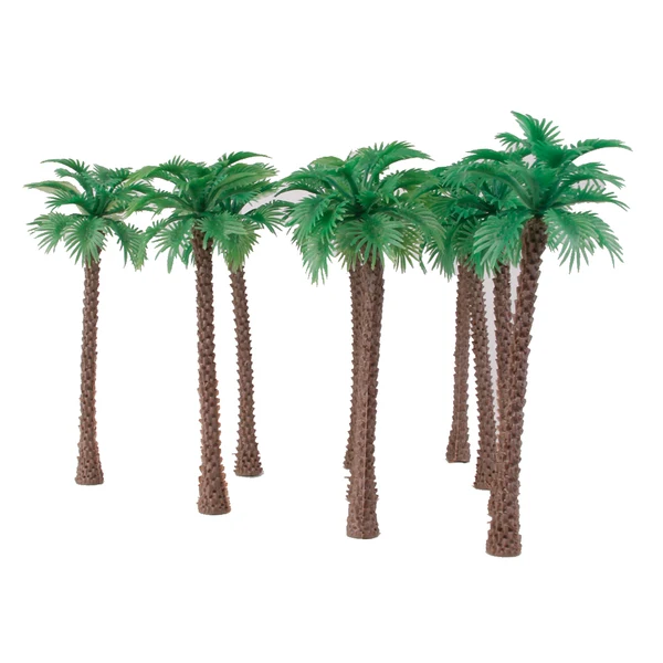 Flexible Maxbell 10pcs Model Coconut Palm Trees 1 100 11cm Proven