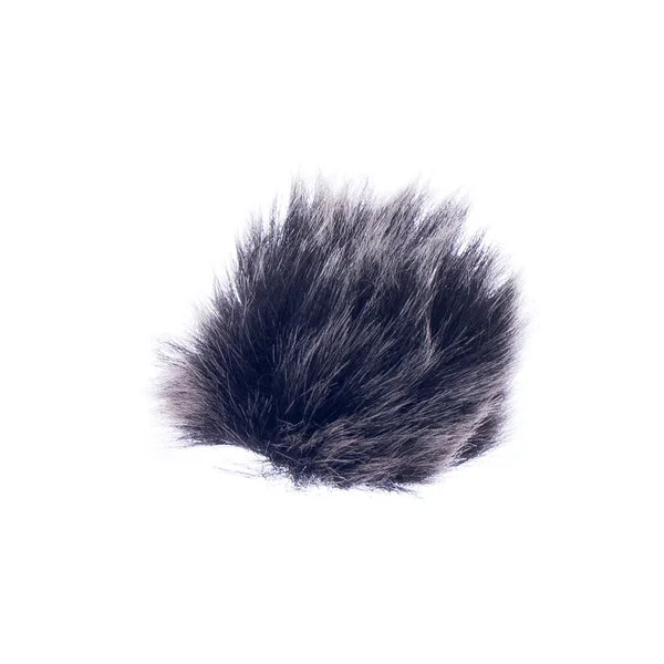 Official Maxbell Black Fur Microphone Windscreen Wind Muff for Lapel Lavalier Mic Advanced