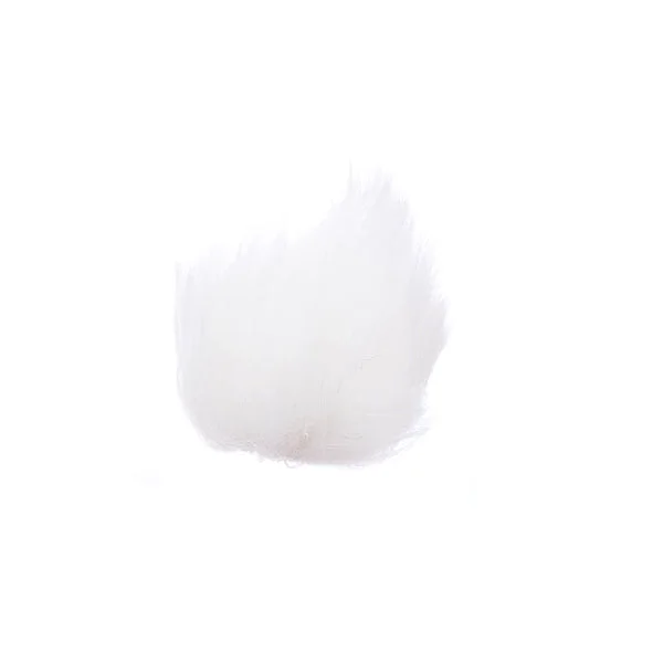 Efficient Maxbell White Fur Microphone Windscreen for Lapel Lavalier Mic Relaxed